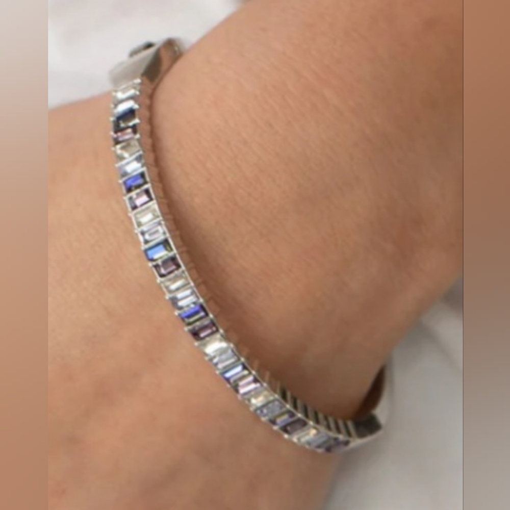 Toast to twinkle purple bracelet paparazzi